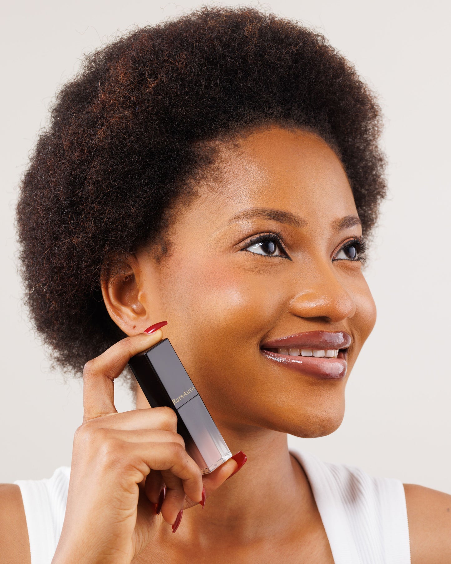 RareAura Harmony Gloss – Caramel Drip